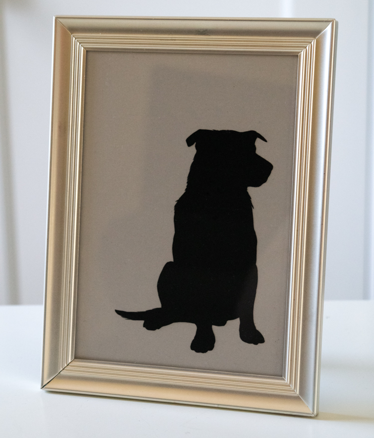 Make a Cutout Silhouette of Your Dog (or Kid)
